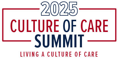 2025 culture of care summit living a culture of care logo