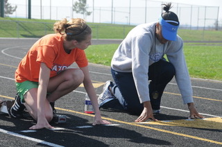 Dr. Ishonté Allar track and field