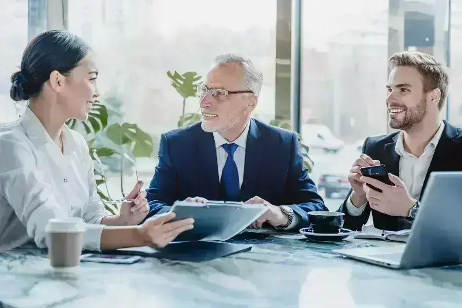 business degree students