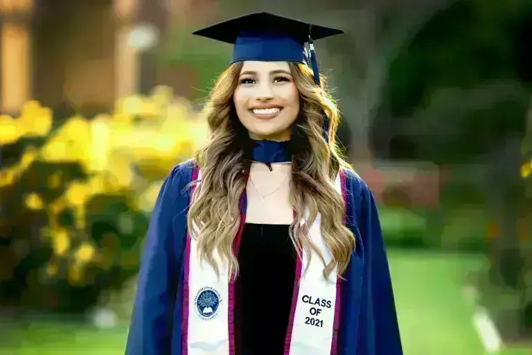 UAGC graduate posing